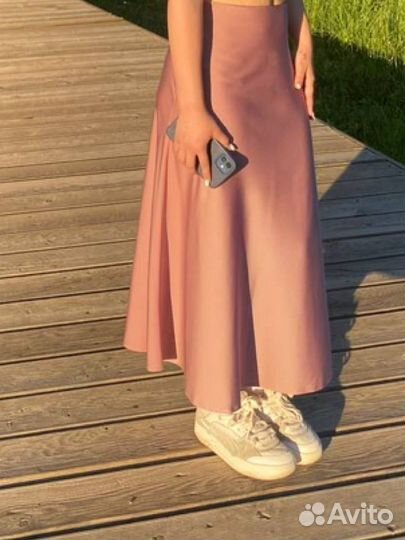 Юбка(атласная