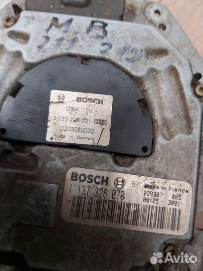 Мотор вентилятора охлаждения Mercedes