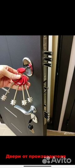 Дверь входная зеркало