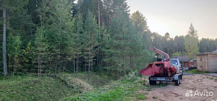 Дробилка, измельчитель веток мощная