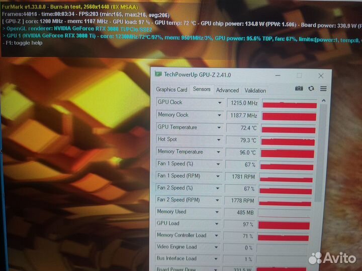 Zotac gaming GeForce RTX 3080 Ti Trinity OC