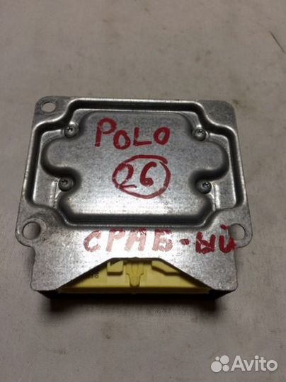 Блок управления аирбаг Volkswagen Polo седан CFN