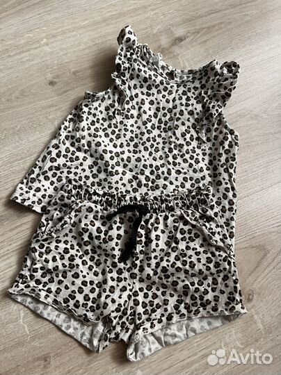 Пакет летних вещей на девочку hm 80