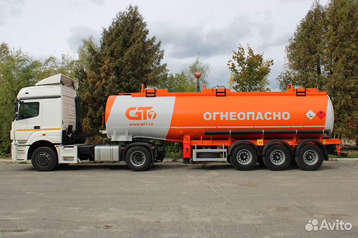 Полуприцеп бензовоз GT7 ППЦ-28, 2023