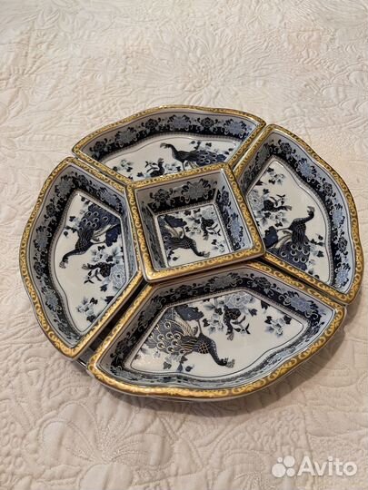 Менажница фарфор