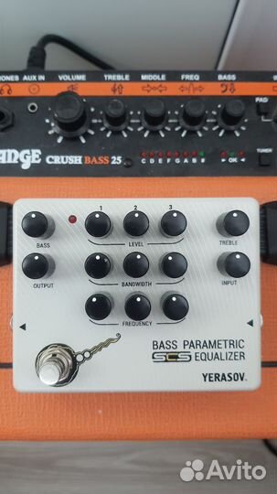 Эквалайзер для бас гитары Yerasov PQ-10B