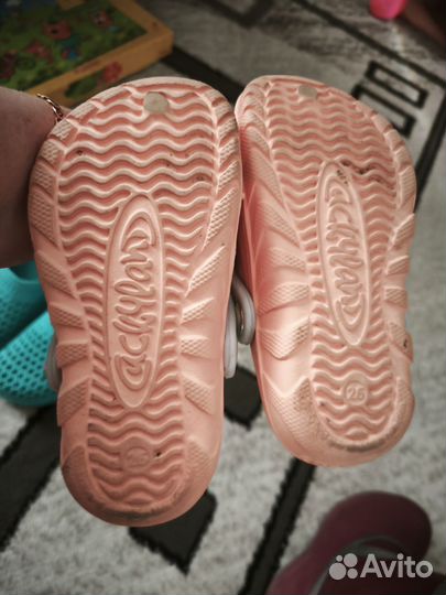 Тапочки детские резиновые