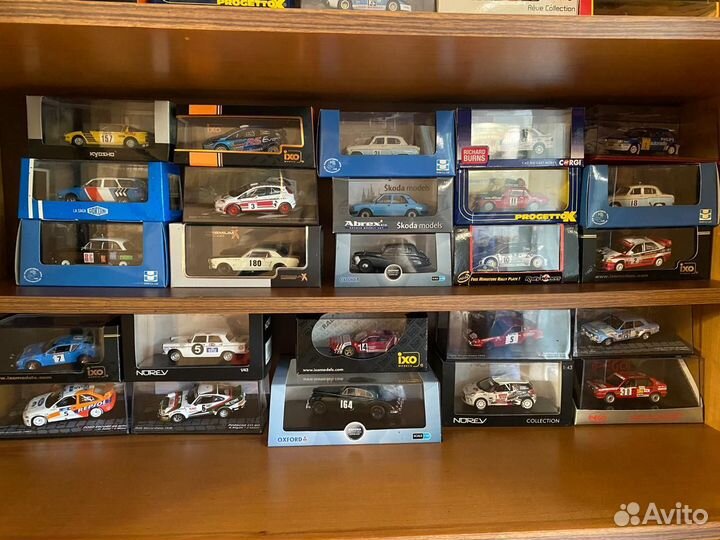 Модели Rally WRC dakar 1:43 объявление №1