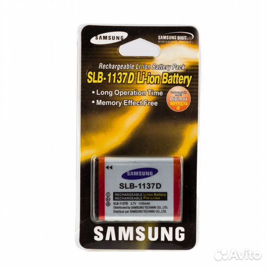 Аккумулятор Samsung SLB-1137D для Samsung NV11, NV