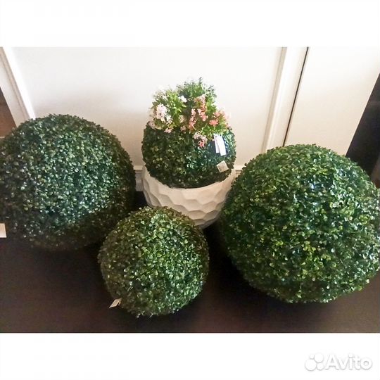 Самшит шар искусственный