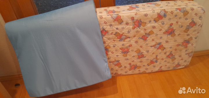 Матрас детский кокосовый + наматрасник в подарок