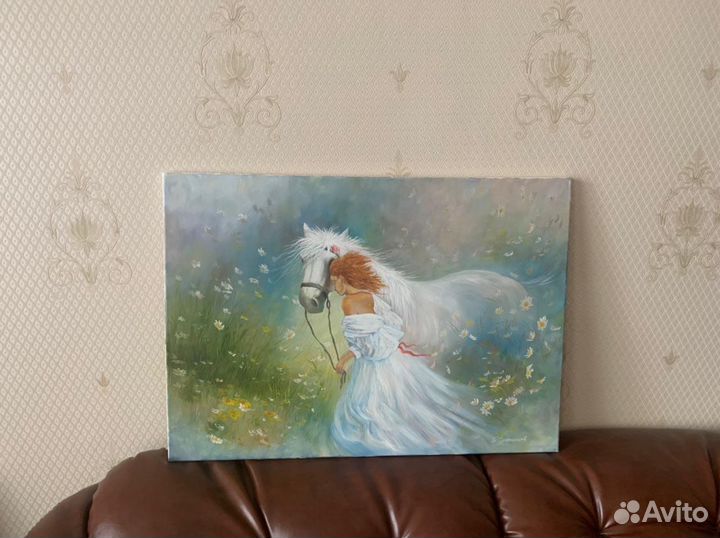 Девушка с лошадью