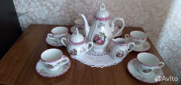 Музыкальный кофейный сервиз