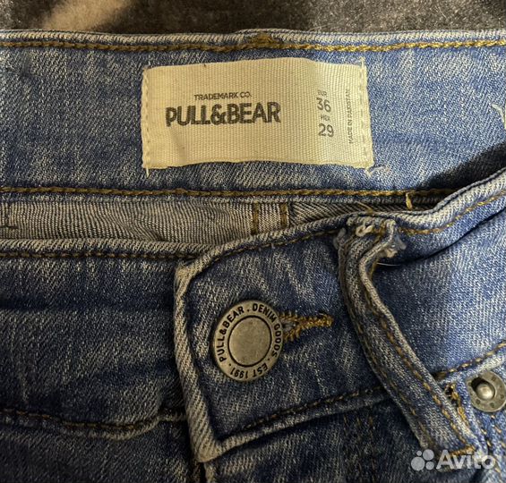 Джинсы pull and bear мужские