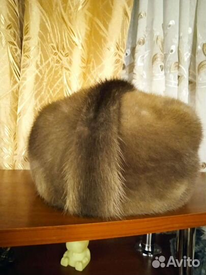 Шапка норковая женская