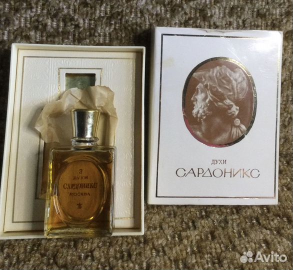 Духи Сардоникс винтаж СССР Новая Заря