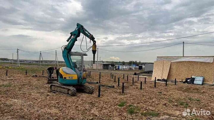 Винтовые сваи Фундамент на винтовых сваях