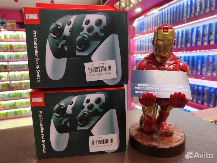 Беспроводной Pro контроллер для Nintendo Switch №1