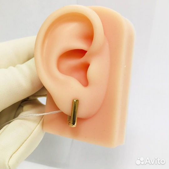 Золотые серьги