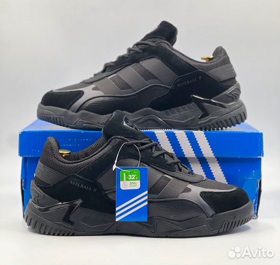Зимние кроссовки Adidas Niteball 2.0 с мехом