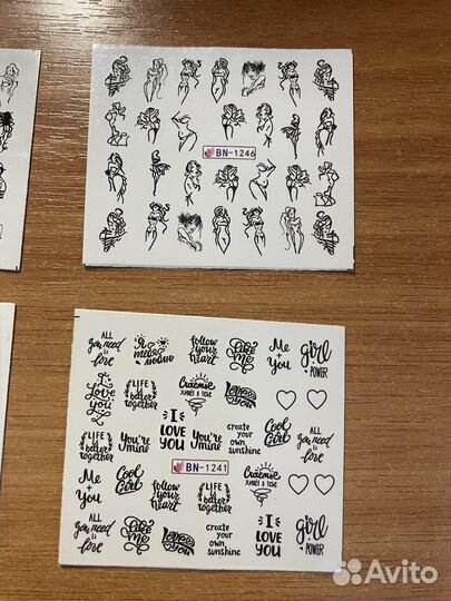 Наклейки для маникюра