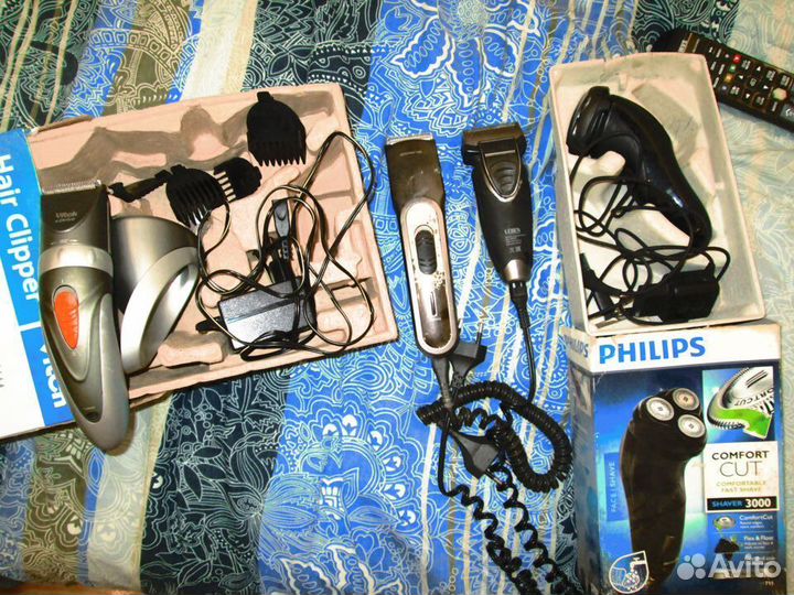 Машинка для стрижки волос и бритва