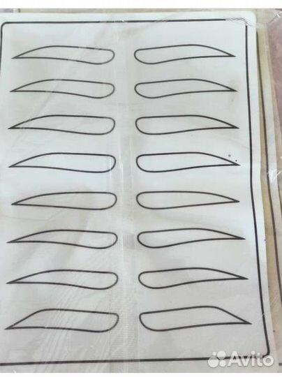 Тренировочный коврик для татуажа