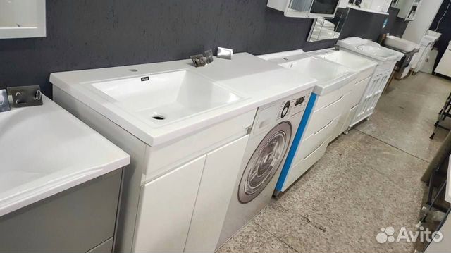 Тумба с раковиной под стиральную машину 120 купить в Ростове-на-Дону ...