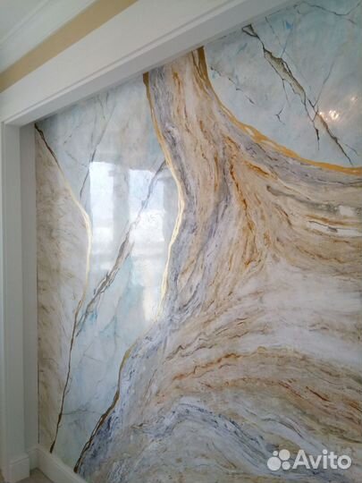 Декоративная штукатурка, отделочные работы