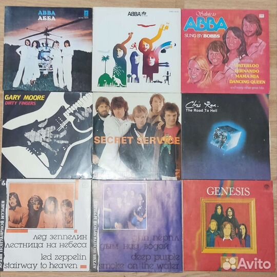 Пластинки винил