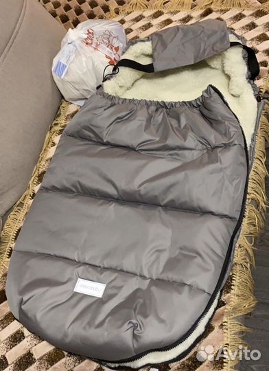Конверт в коляску зима