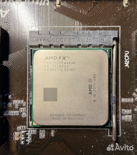 Процессор amd fx 4350