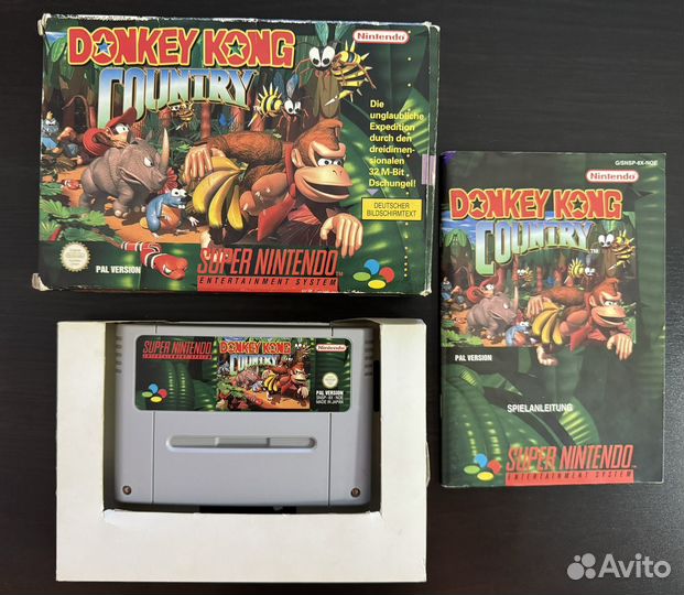 Игра Donkey Kong Country snes