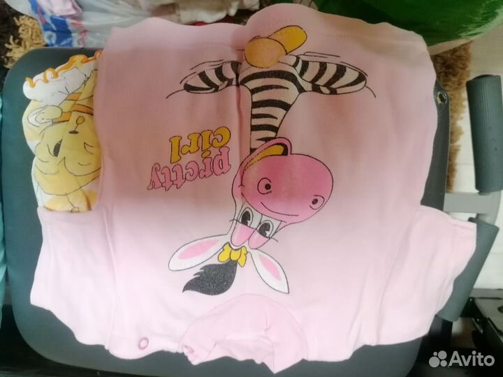 Детские вещи пакетом на девочку 0+