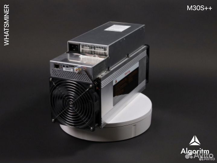 Asic майнер whatsminer M30S++ РФ гтд / 110 тh/S