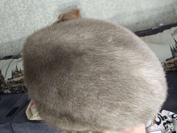 Шапка норковая женская