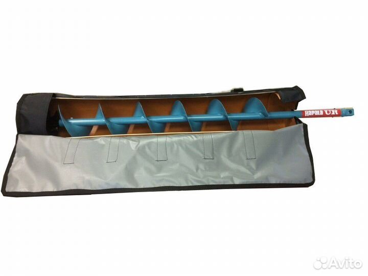 Крепление ледобура, тубус для ледобура на снегоход