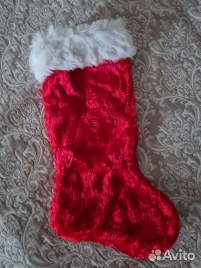 Новогодний носок, подарочный