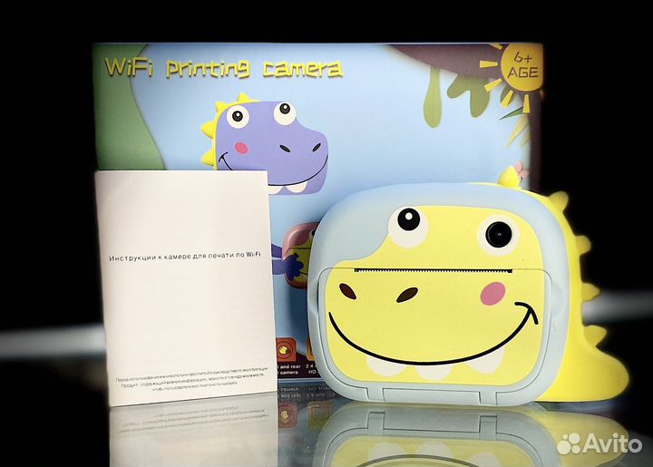 Фотоаппарат моментальной печати детский