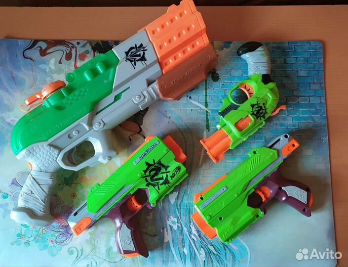 Nerf оружие игрушечное