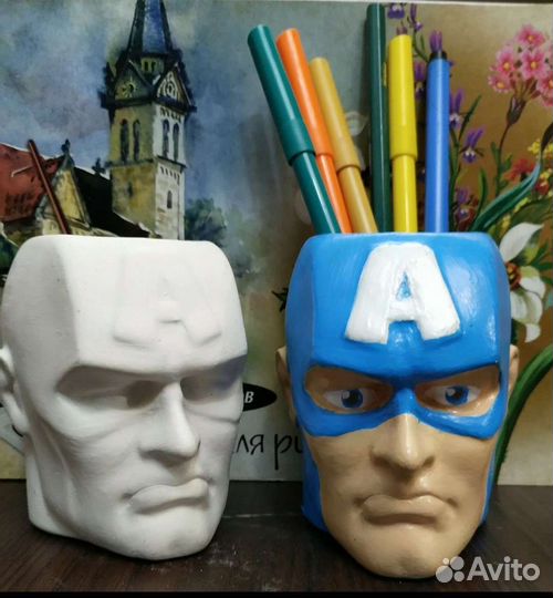 Раскраска из гипса