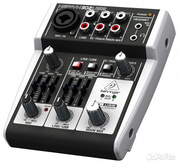 Микшерный пульт Behringer 302USB