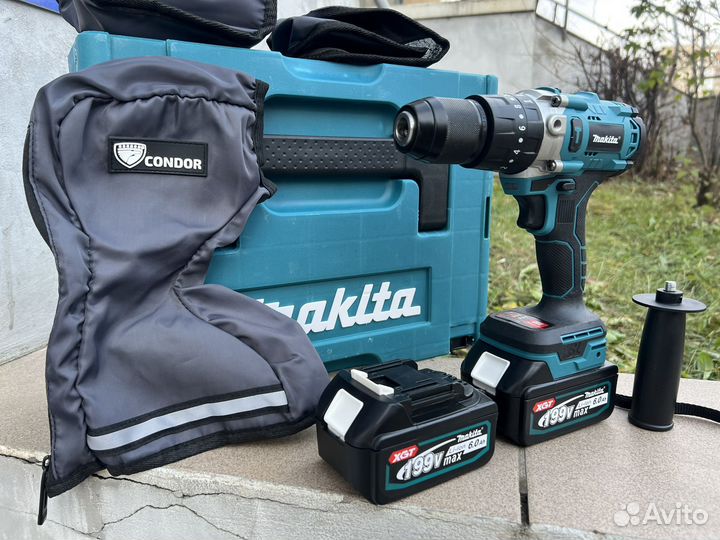 Шуруповерт для ледобура Makita с чехлом