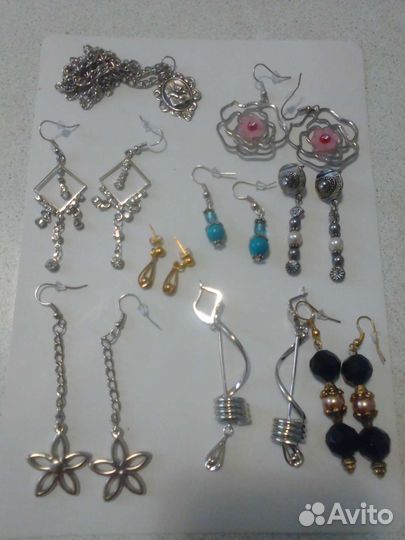 Наушники,серьги