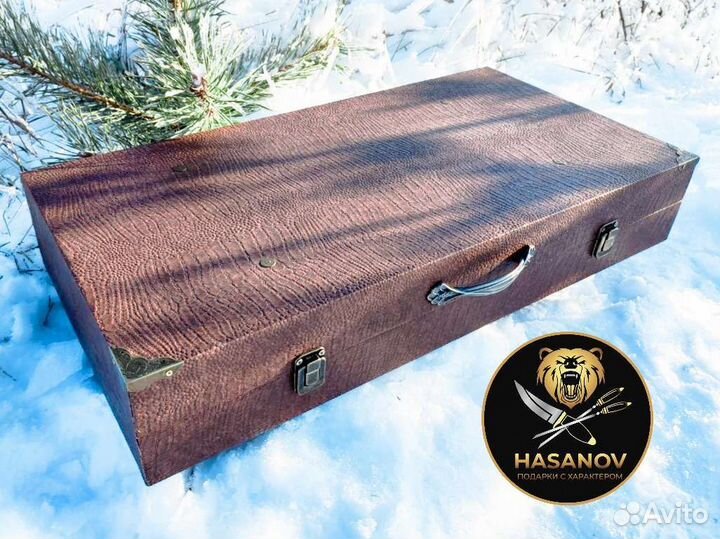 Набор шампуров походный