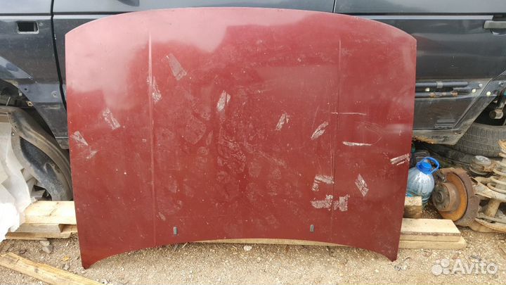 Капот фольксваген пассат б3 оригинал красный b3