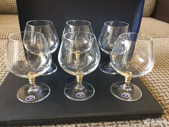 Набор бокалов для коньяка Bohemia