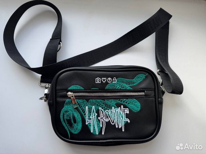 Сумка La Routine Classic Bag / B2 Black 1 snake
