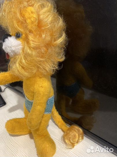 Мягкие игрушки СССР Лев