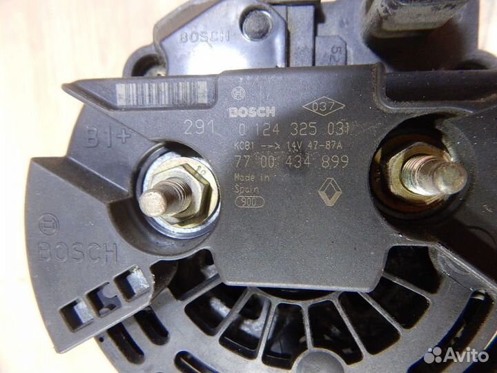 Генератор Renault Scenic 1 рестайлинг 1,4/1,6 87A